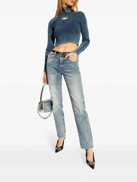 Pulovere Diesel Diesel M-Anchor-A-Tn Sweater  BLUE Femei (BM 19025406) 2