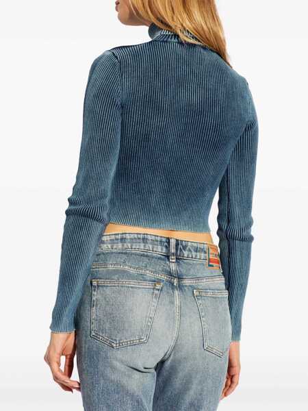 Pulovere Diesel Diesel M-Anchor-A-Tn Sweater  BLUE Femei (BM 19025406) 4