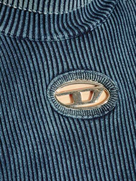 Pulovere Diesel Diesel M-Anchor-A-Tn Sweater  BLUE Femei (BM 19025406) 5