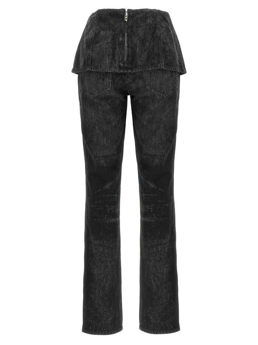 Blugi Diesel Diesel D-Hourjian-Fsh2 Jeans Black Femei (BM 19025427) 2