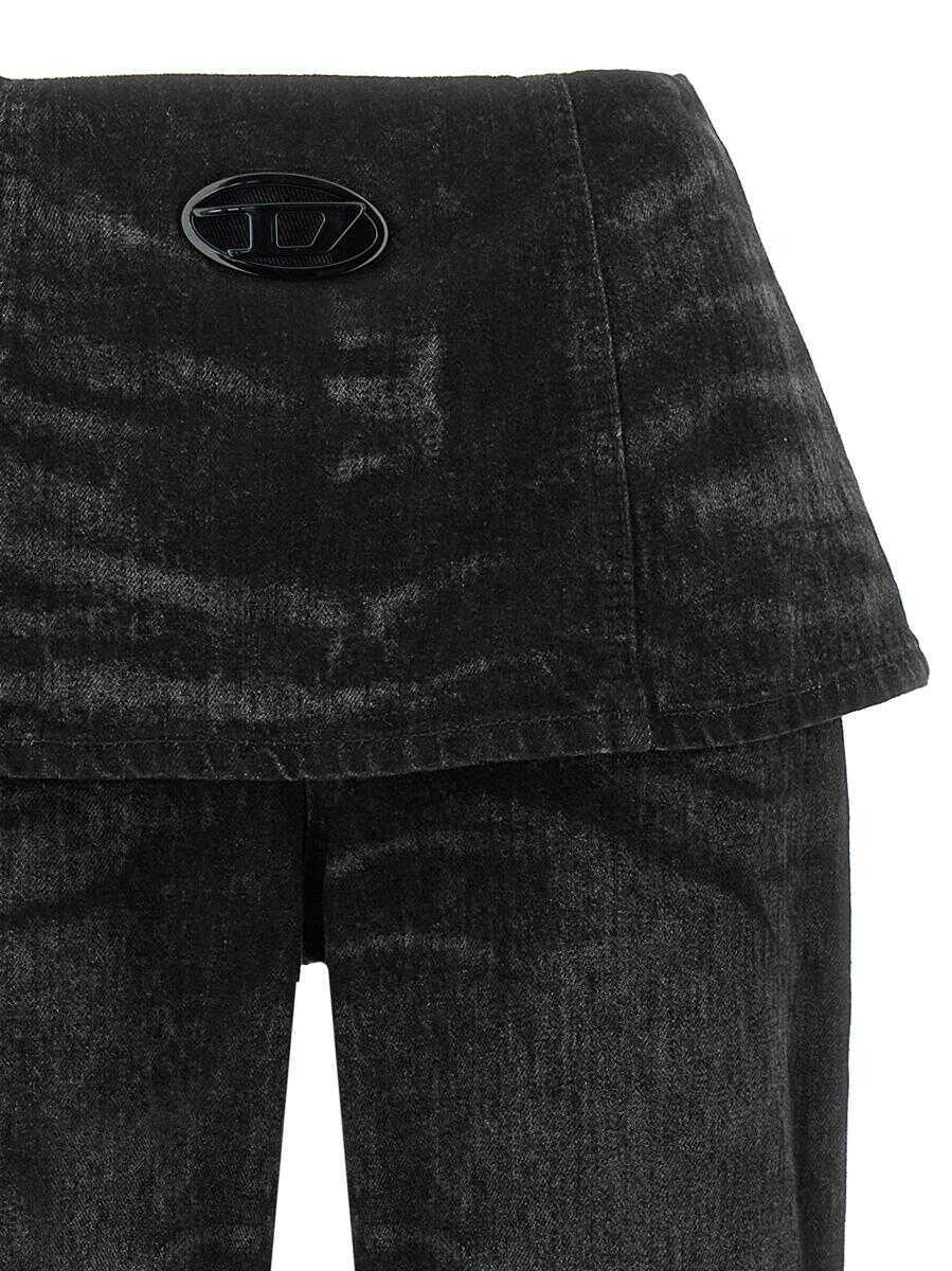 Blugi Diesel Diesel D-Hourjian-Fsh2 Jeans Black Femei (BM 19025427) 3