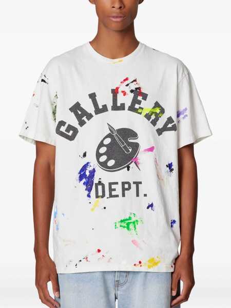 Topuri GALLERY DEPT. Gallery Dept. T-Shirts & Vests WHITE Barbati (BM 19025550) 3