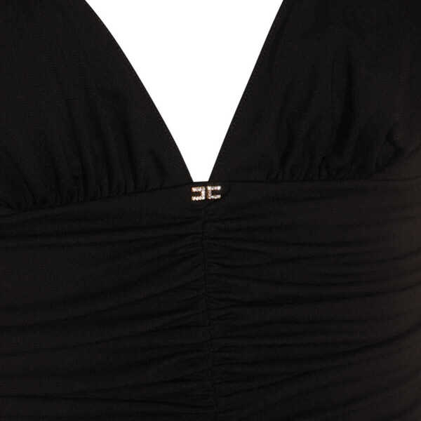 Salopete Elisabetta Franchi Elisabetta Franchi Dresses Black Femei (BM 19025724) 5