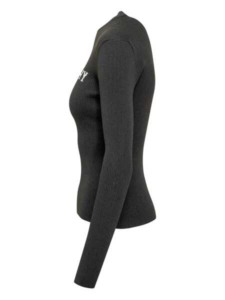 Pulovere Givenchy Givenchy Givenchy Black Sweater With Embroidered Logo Black Femei (BM 19025757) 3