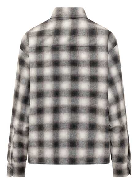 Camasi DESPHEMMES DesPhemmes Des Phemmes Shirt In Plaid With Rhinestones Black Femei (BM 19026063) 2