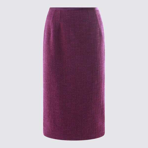 Fuste Dolce & Gabbana Dolce & Gabbana Skirts PURPLE Femei (BM 19026210) 2