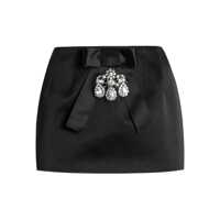 Fuste Dolce & Gabbana Black Mini Skirt Femei