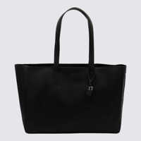 Genti de mana Tom Ford Black Leather Tote Barbati