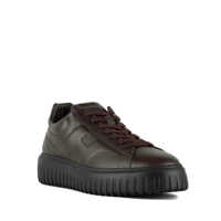 Incaltaminte Hogan pentru Barbati - Sneakers Hogan Hogan Sneakers H-Stripes Brown BROWN Barbati (BM 19026606) - B-mall.ro