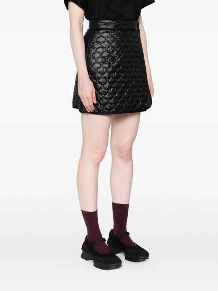 Fuste Moncler Moncler Padded Mini Skirt With Quilted Pattern. BLUE Femei (BM 19026807) 3