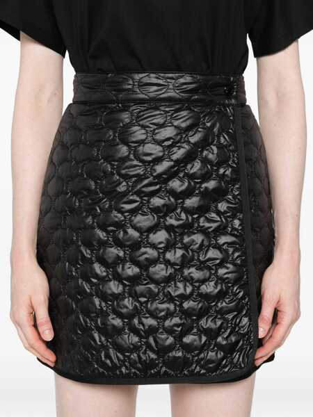 Fuste Moncler Moncler Padded Mini Skirt With Quilted Pattern. BLUE Femei (BM 19026807) 5