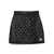 Moncler Moncler Padded Mini Skirt With Quilted Pattern. BLUE