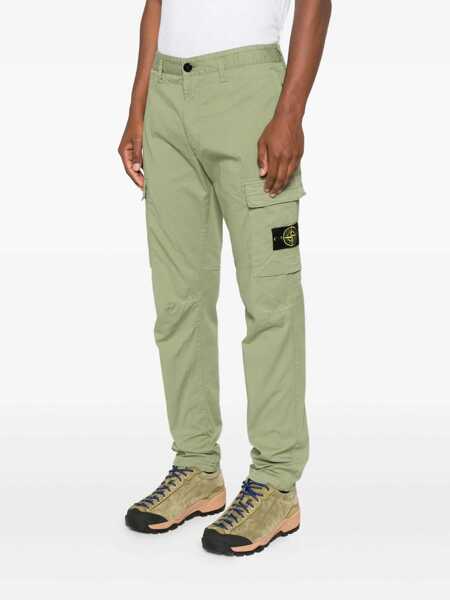 Pantaloni Stone Island Stone Island Pant Regular Tapered Clothing V0055 SAGE Barbati (BM 19026846) 3
