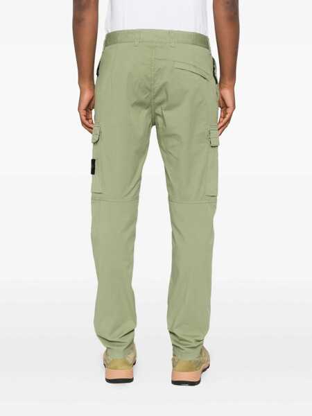Pantaloni Stone Island Stone Island Pant Regular Tapered Clothing V0055 SAGE Barbati (BM 19026846) 4