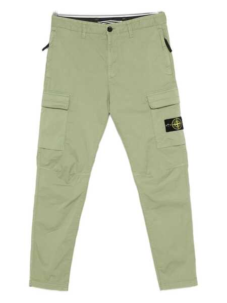 Pantaloni Stone Island Stone Island Pant Regular Tapered Clothing V0055 SAGE Barbati (BM 19026846) 1