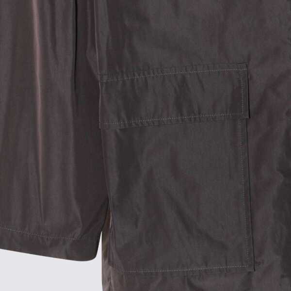 Paltoane Thom Browne Thom Browne Dark Grey Coat GREY Barbati (BM 19027065) 3