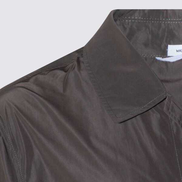 Paltoane Thom Browne Thom Browne Dark Grey Coat GREY Barbati (BM 19027065) 4