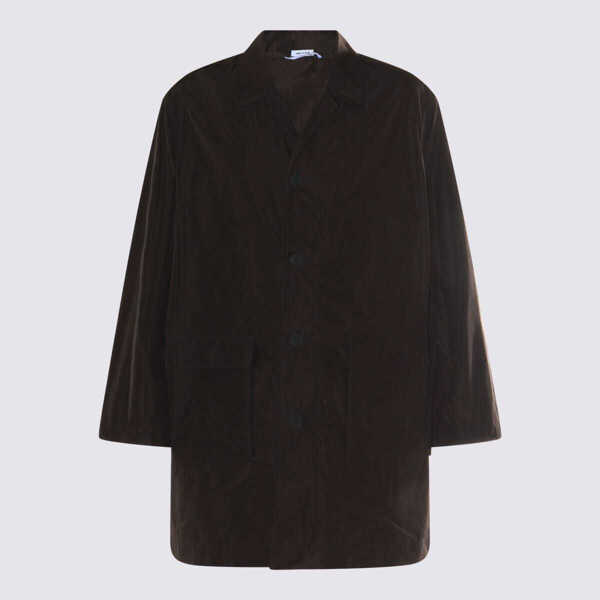 Paltoane Thom Browne Thom Browne Dark Grey Coat GREY Barbati (BM 19027065) 1