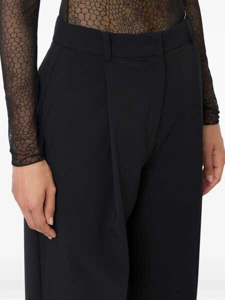 Pantaloni casual Elisabetta Franchi Elisabetta Franchi Trousers Black Femei (BM 19027179) 4
