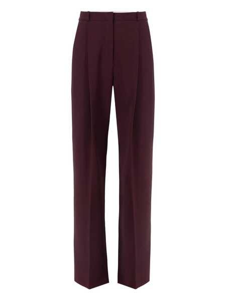 Pantaloni casual Elisabetta Franchi Elisabetta Franchi Trousers Red Femei (BM 19027182) 1