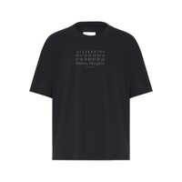 Tricouri Maison Margiela Logo Cotton T-Shirt Barbati