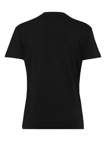 Tricouri DSQUARED2 DSQUARED2 Dsquared2 Babes Logo Black T-Shirt Black Femei (BM 19027413) 2