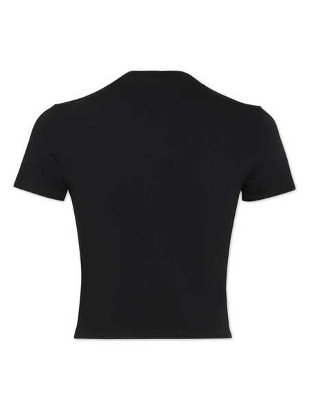 Tricouri DSQUARED2 DSQUARED2 Dsquared2 Black Icon Crop T-Shirt Black Femei (BM 19027434) 2