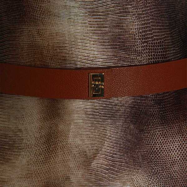 Pulovere Elisabetta Franchi Elisabetta Franchi Brown Jumpsuit LIZARD Femei (BM 19027542) 3