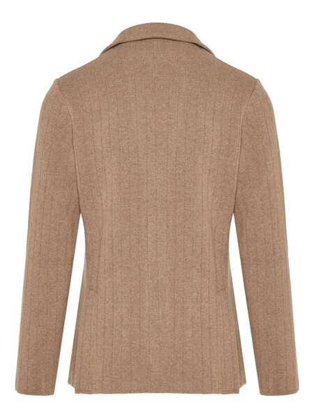 Paltoane Lardini KNITTED JACKET Beige Barbati (BM 19027872) 2