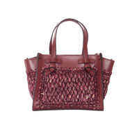 Genti de umar LEATHER AND FABRIC BAG Femei