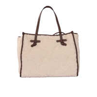 Genti de umar LEATHER AND FABRIC BAG Femei