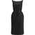 Magda Butrym Hip pad midi Dress BLACK