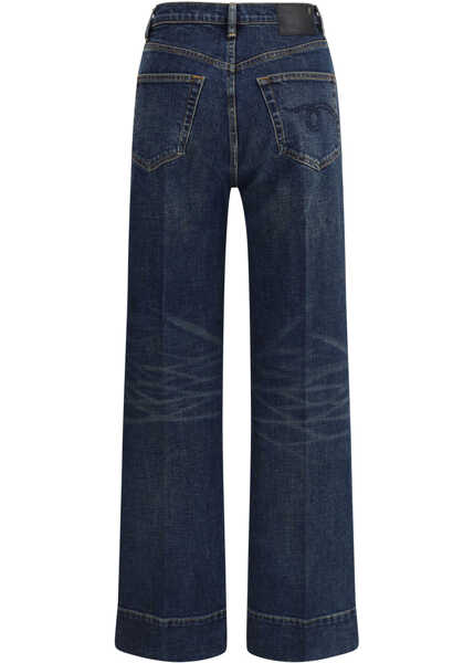 Blugi R13 Pauline Jeans HOYT BLUE STRETCH Femei (BM 19028080) 2