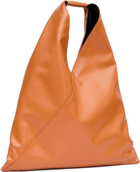 Genti de mana MM6 Maison Margiela Hand Bag Japanese Medium BROWN Femei (BM 19028134) 5