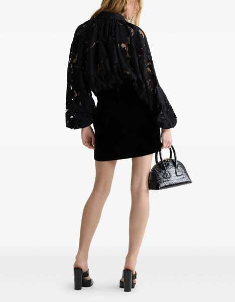 Bluze Patou Lace Balloon Blouse BLACK Femei (BM 19028137) 3