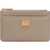 Dolce & Gabbana Calfskin Plong&eacute; Card Holder BEIGE