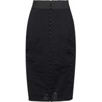 Fuste casual Satin And Powernet Midi Skirt Femei