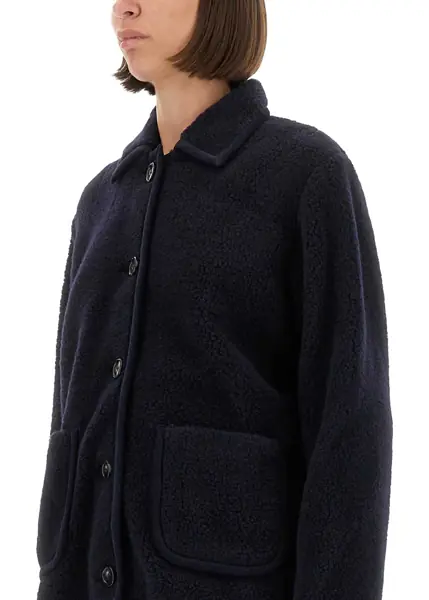 Jachete A.P.C. Blouson Jacket Estelle BLUE Femei (BM 19028176) 4