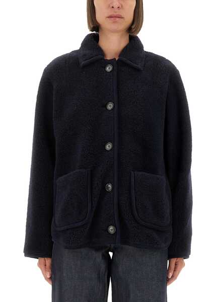 Jachete A.P.C. Blouson Jacket Estelle BLUE Femei (BM 19028176) 1