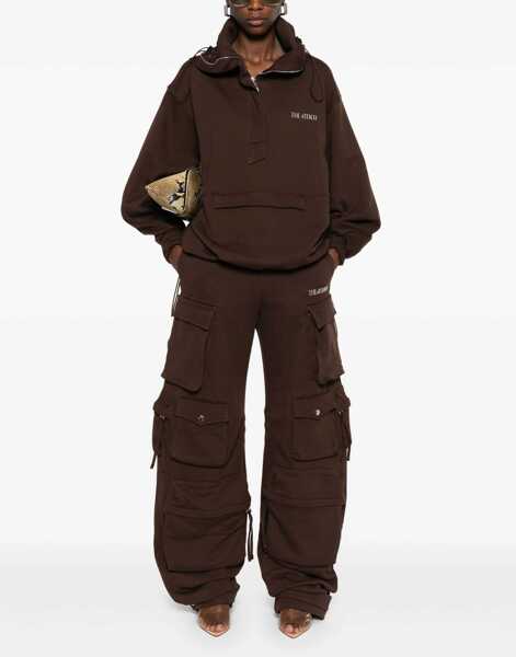 Pantaloni casual THE ATTICO Long Pants Fern BROWN Femei (BM 19028212) 2