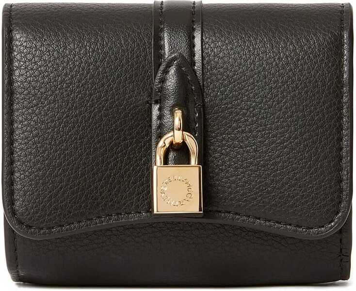Portofele Stella McCartney Ryder Tri-Fold Wallet BLACK Femei (BM 19028224) 1