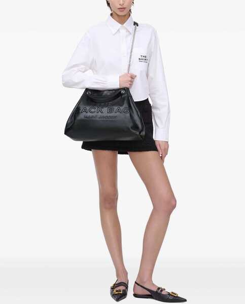 Genti de umar Marc Jacobs The Chain Sack Large BLACK Femei (BM 19028299) 2