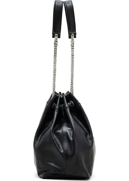 Genti de umar Marc Jacobs The Chain Sack Large BLACK Femei (BM 19028299) 5