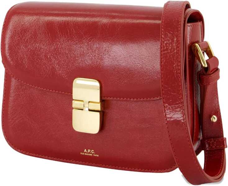 Genti tip postas A.P.C. Small Grace Bag RED Femei (BM 19028302) 2