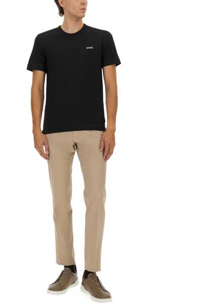 Pantaloni casual ZEGNA Premium Cotton Pants BEIGE Barbati (BM 19028590) 2