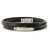 Saint Laurent Logo Plaque Bracelet BLACK
