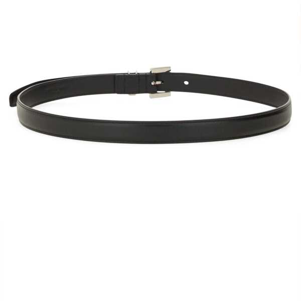 Curele Saint Laurent Thin Cassandras Belt BLACK Femei (BM 19028620) 3