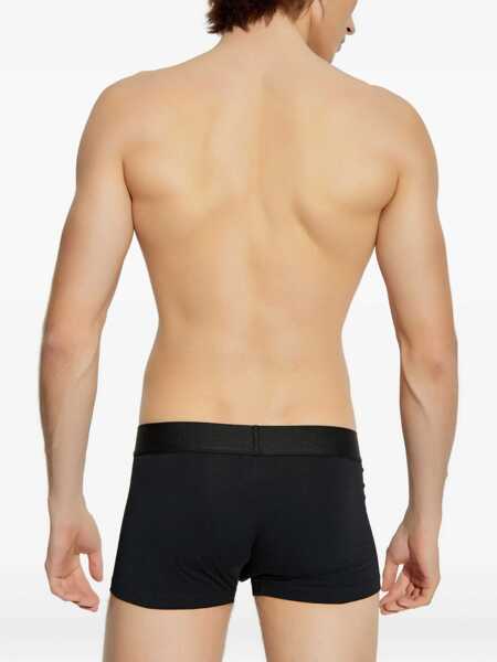 Lenjerie intima Versace Bi-Pack Tight-Fitting Boxers BLACK Barbati (BM 19028626) 3