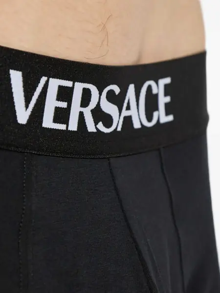 Lenjerie intima Versace Bi-Pack Tight-Fitting Boxers BLACK Barbati (BM 19028626) 4