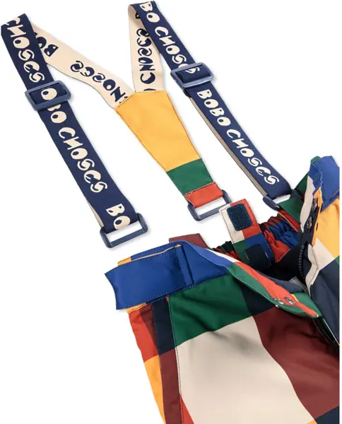 Pantaloni casual Bobo Choses Pants With Suspenders MULTICOLOUR Baieti (BM 19028683) 4